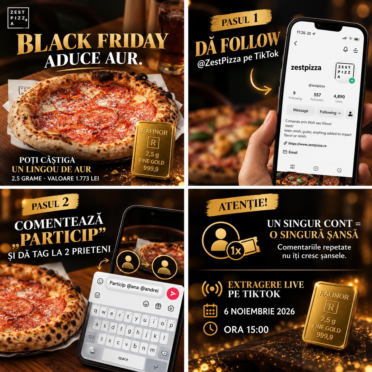 BLACK FRIDAY ÎNCEPE CU AUR